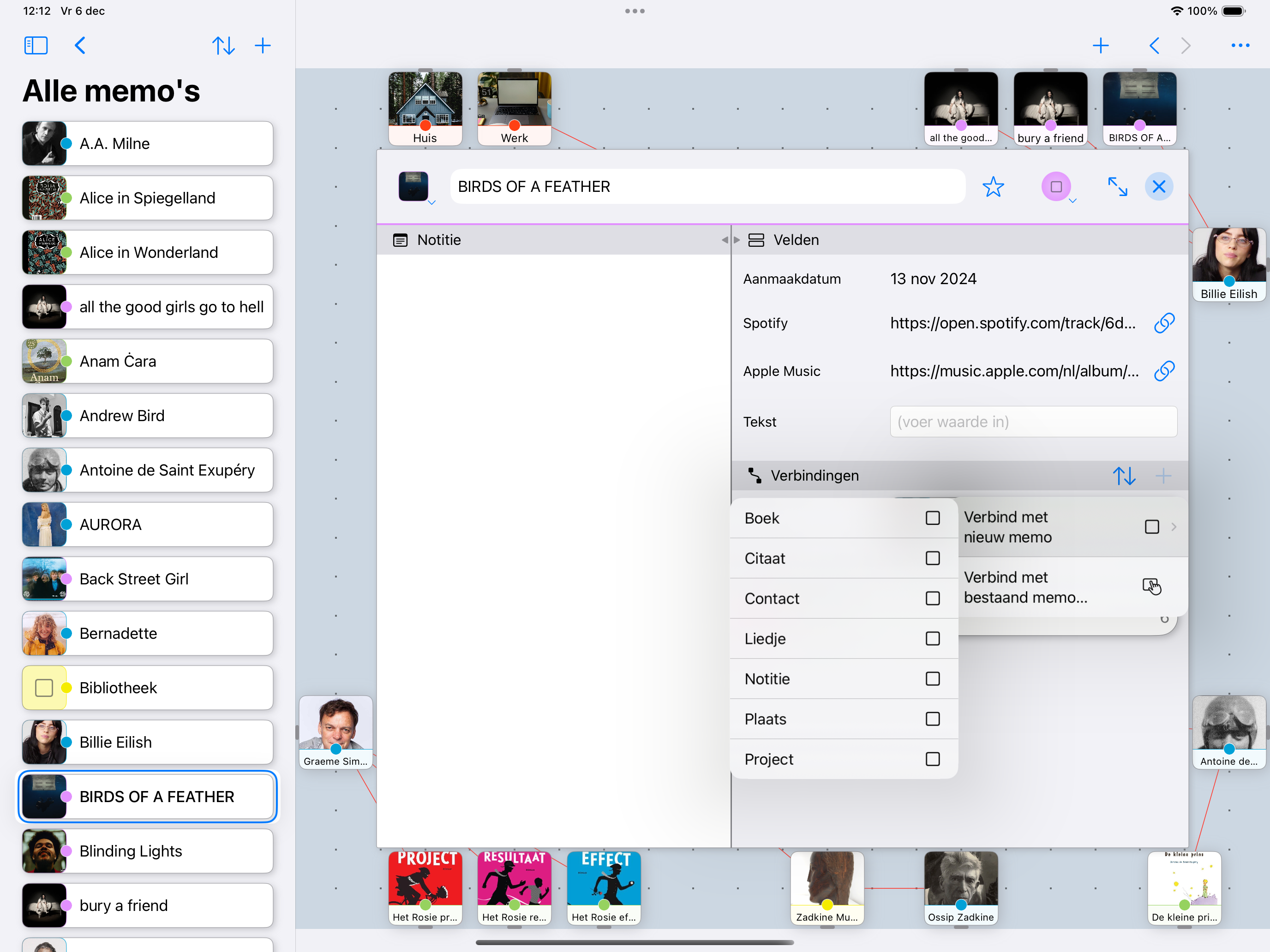add link menu